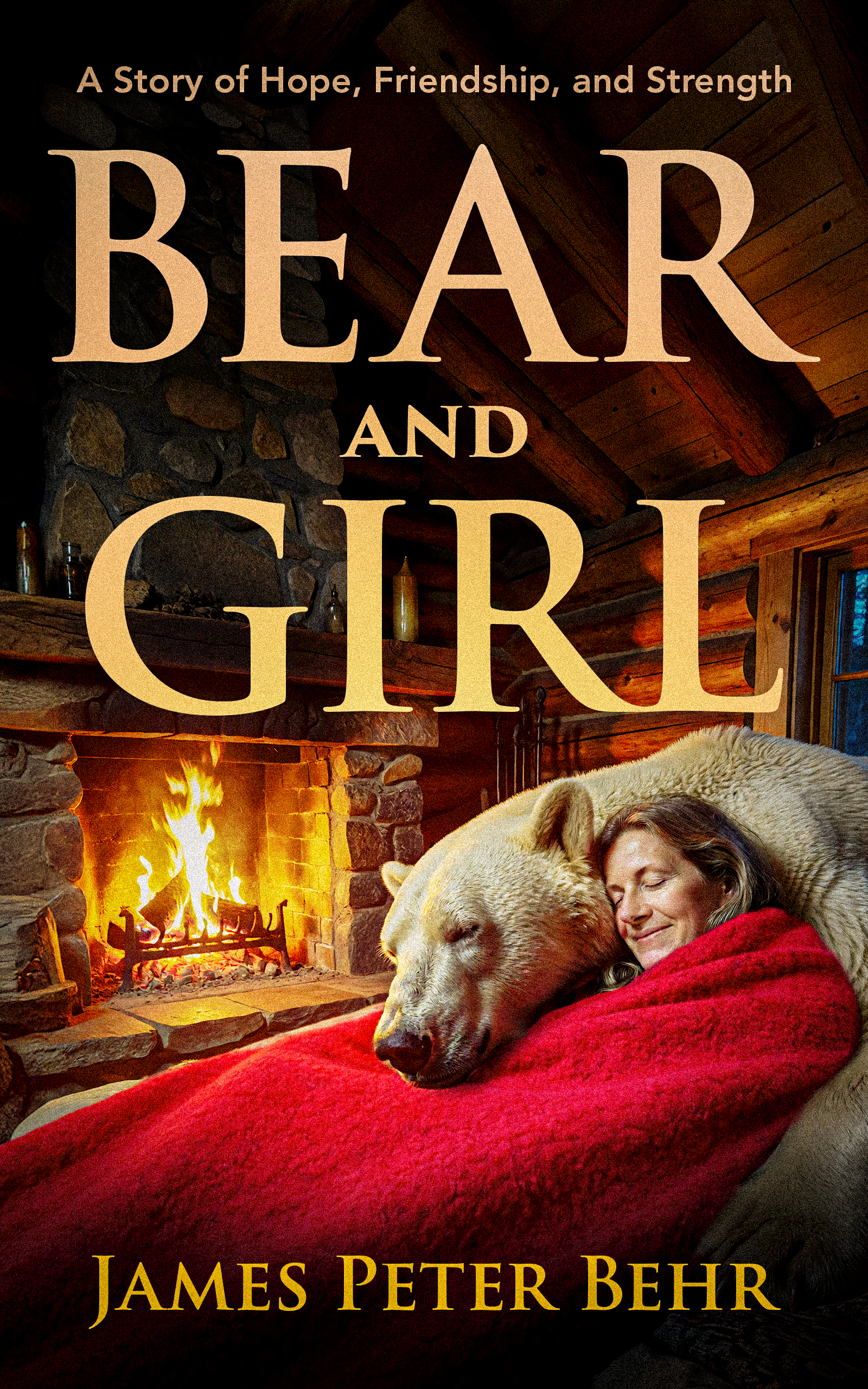 Bear and Girl by James P. Behr — a gentle novel of hope, friendship, and healing